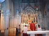 Corpus Christi Church prayers at the foot of the altar