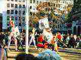 Lord Mayors Show stilts