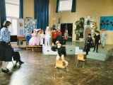 Wizard of Oz Play ending Follow the Yellow Brick Road